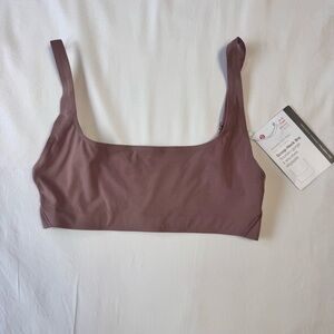 Lululemon NWT Nulu Scoop Neck Bralette | Espresso | Size 4